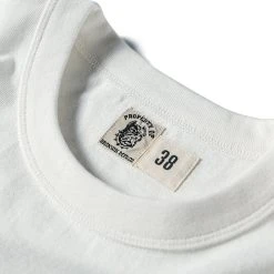 Bronson BEST SELLERS 1930s Slanted Pocket Tubular T-Shirt - White