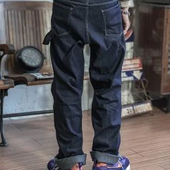 Non Stock Basic Worker Overall Pants BOTTOMS