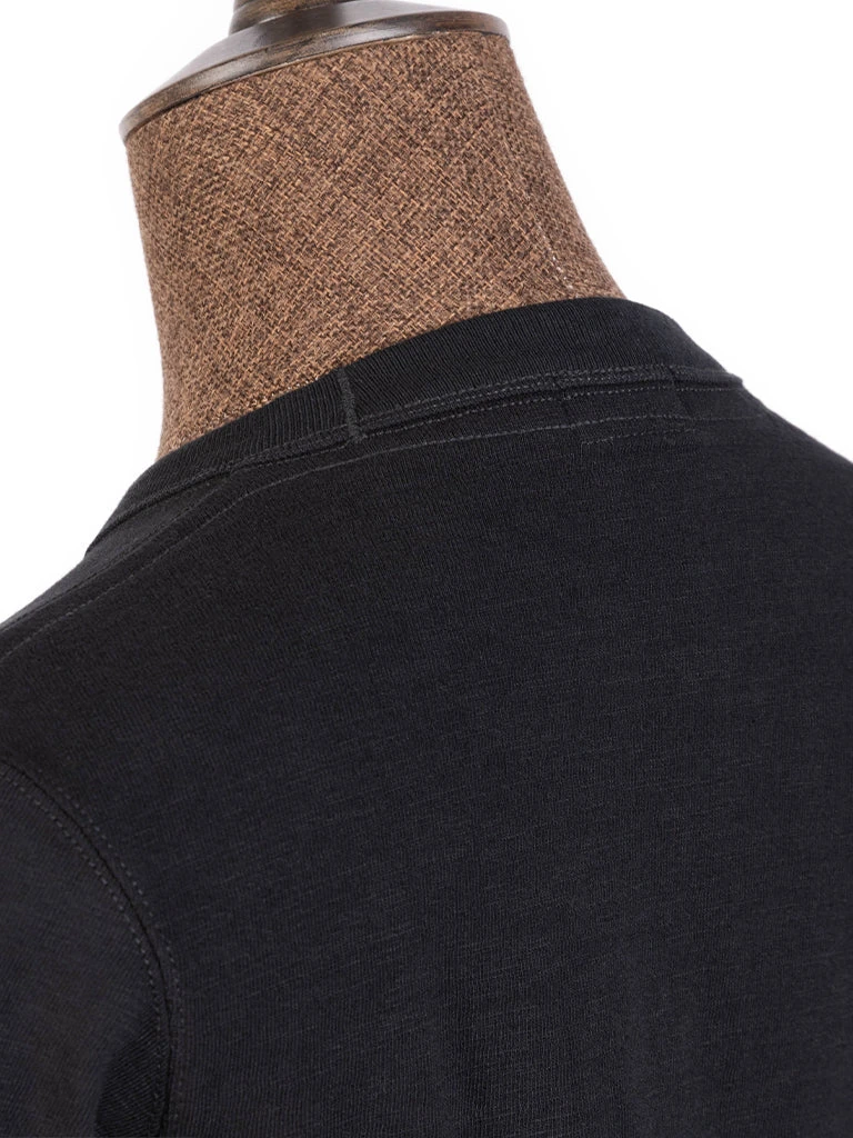 Non Stock 10.5 Oz US Cotton Tubular Gusset T-Shirt - Black 7 Non Stock 10.5 Oz US Cotton Tubular Gusset T-Shirt - Black