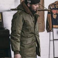 Bronson OUTERWEAR US Army Air Forces Type B-9 Flight Down Parka 19 Bronson OUTERWEAR US Army Air Forces Type B-9 Flight Down Parka