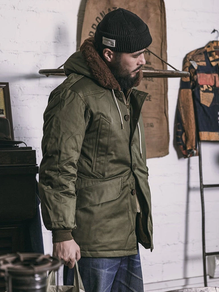 Bronson OUTERWEAR US Army Air Forces Type B-9 Flight Down Parka 7 Bronson OUTERWEAR US Army Air Forces Type B-9 Flight Down Parka