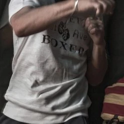 Bronson Back In Stock Heavy Duty Boxer Physical Training T-Shirt - White 23 Bronson Back In Stock Heavy Duty Boxer Physical Training T-Shirt - White