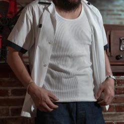 Non Stock 10.5 Oz Cotton Tank Top - White