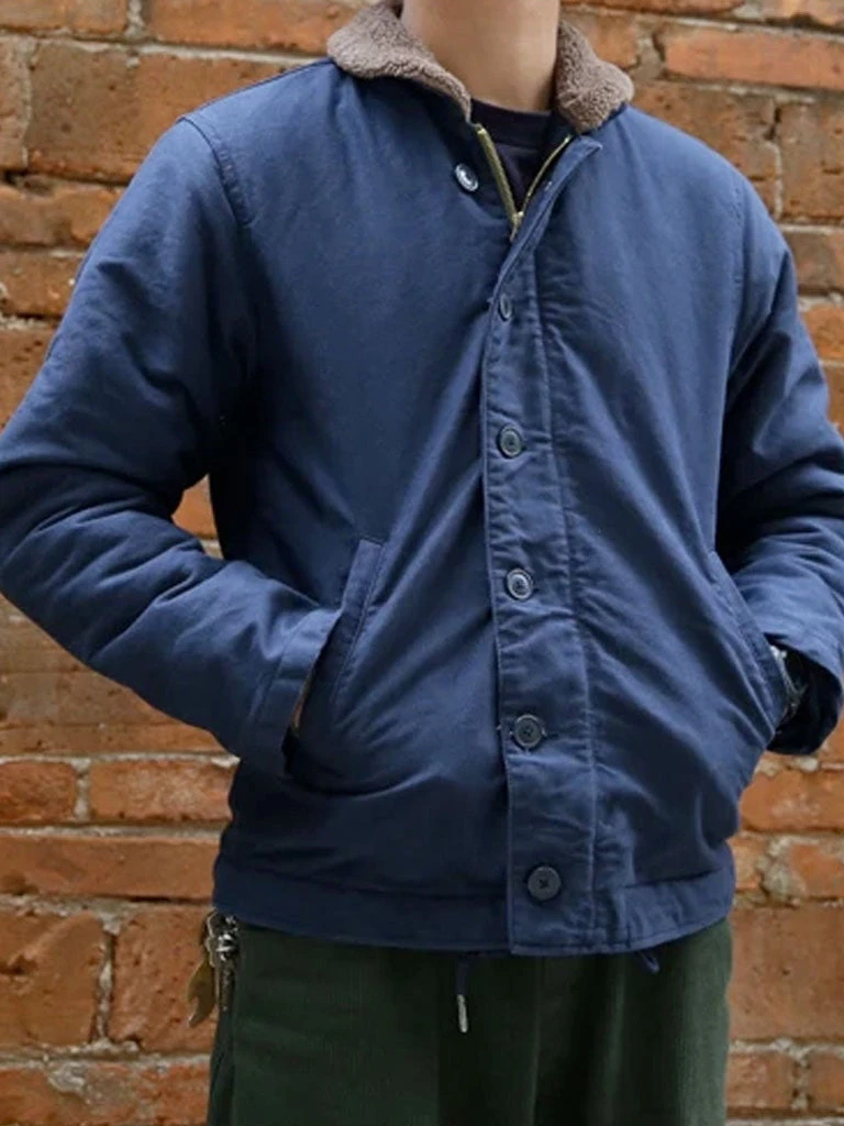 Non Stock 1940s US Navy N-1 Deck Jacket - Faux Fur Inner OUTERWEAR 9 Non Stock 1940s US Navy N-1 Deck Jacket - Faux Fur Inner OUTERWEAR