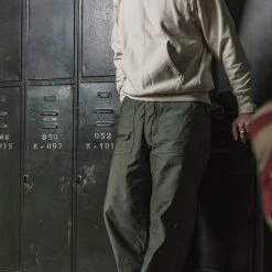 Bronson 21 Oz Military Academy Reverse Weave Hoodie - White TOPS