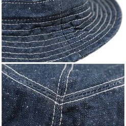 Bronson 12 Oz Selvedge Denim Bucket Hat ACCESSORIES 14 Bronson 12 Oz Selvedge Denim Bucket Hat ACCESSORIES