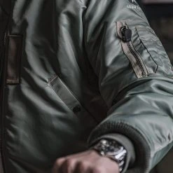 Bronson 1950s USAF Type MA-1 Flight Jacket OUTERWEAR