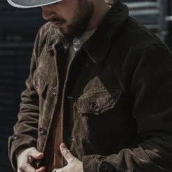 Bronson 1930s French Heavyweight Corduroy Hunting Jacket OUTERWEAR