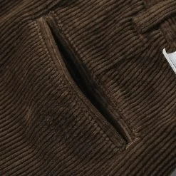 Non Stock 12.5 Oz 8 Wale Corduroy Trousers - Brown
