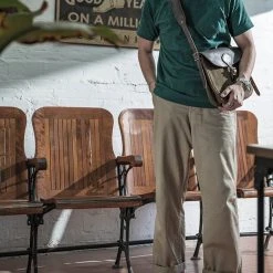 Bronson TOPS 1930s Slanted Pocket Tubular T-Shirt - Green 15 Bronson TOPS 1930s Slanted Pocket Tubular T-Shirt - Green