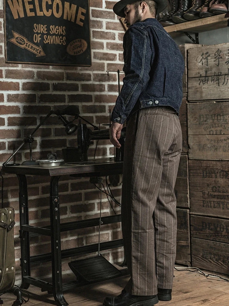 Bronson Lot 920 Old Time Stripe Pants BOTTOMS 6 Bronson Lot 920 Old Time Stripe Pants BOTTOMS