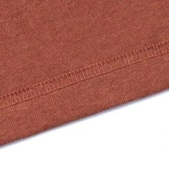 Non Stock 9 Oz US Cotton Tubular T-Shirt - Orange Red TOPS