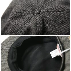 Bronson ACCESSORIES Retro Octagonal News Boy Cap 14 Bronson ACCESSORIES Retro Octagonal News Boy Cap