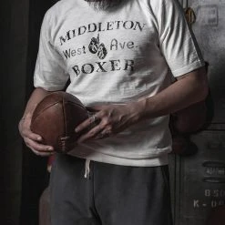 Bronson Back In Stock Heavy Duty Boxer Physical Training T-Shirt - White 24 Bronson Back In Stock Heavy Duty Boxer Physical Training T-Shirt - White