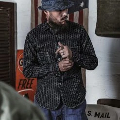 Bronson Lot 861 Wabash Wave Point Work Shirt