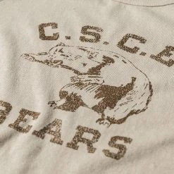 Non Stock Vintage C.S.C.E. Bears Print Raglan Sleeve T-Shirt TOPS