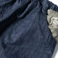 Non Stock NEW ARRIVALS Loose Climbers' Pants - Denim Blue