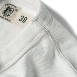 Bronson BEST SELLERS 1930s Slanted Pocket Tubular T-Shirt - White