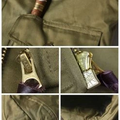 Bronson USAAF Type B-10 Flight Jacket - Khaki OUTERWEAR