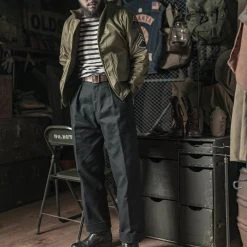 Bronson Breton Stripe Long Sleeve T-Shirt Back In Stock