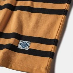 Non Stock 9.8 Oz IVY Style Striped T-Shirt - Yellow/Black