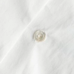 Bronson Back In Stock Classic Panama Open Collar Shirt - Ivory White