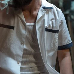 Bronson Bomb Squadron “Grim Reaper” Force Base Souvenir Bowling Shirt TOPS