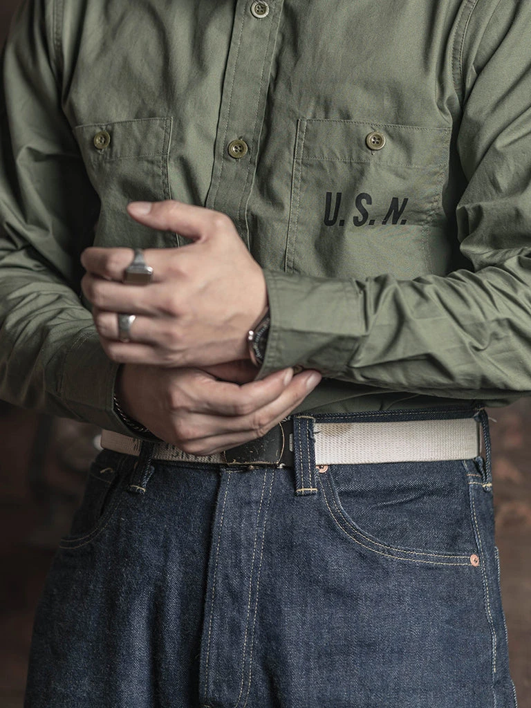 Bronson U.S.N. N-3 Utility Shirt NEW ARRIVALS 7 Bronson U.S.N. N-3 Utility Shirt NEW ARRIVALS