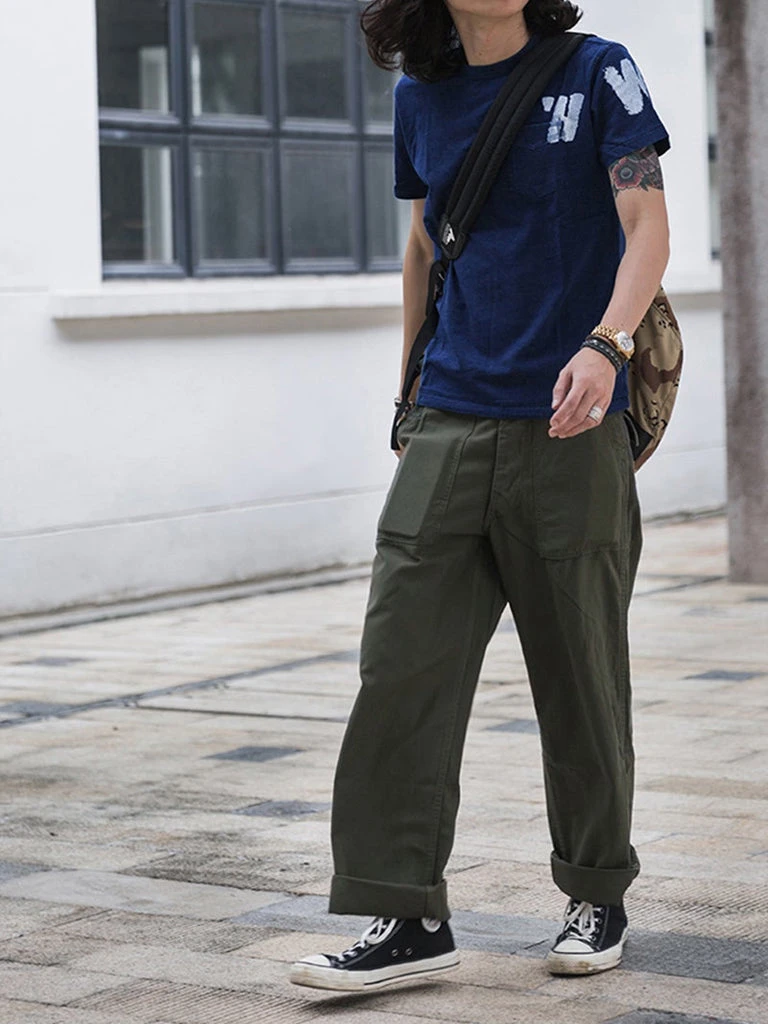 Bronson TOPS WWII US Army PW Pocket T-Shirt 8 Bronson TOPS WWII US Army PW Pocket T-Shirt