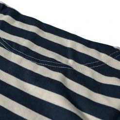 Bronson Breton Stripe T-Shirt - Navy/White