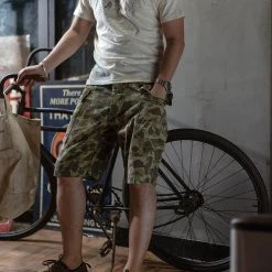 Bronson 1940s USN Seabees Slub Cotton Training T-Shirt