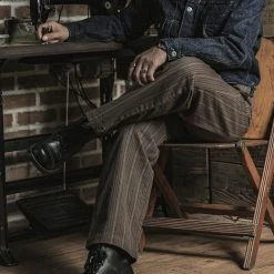 Bronson Lot 920 Old Time Stripe Pants BOTTOMS 26 Bronson Lot 920 Old Time Stripe Pants BOTTOMS