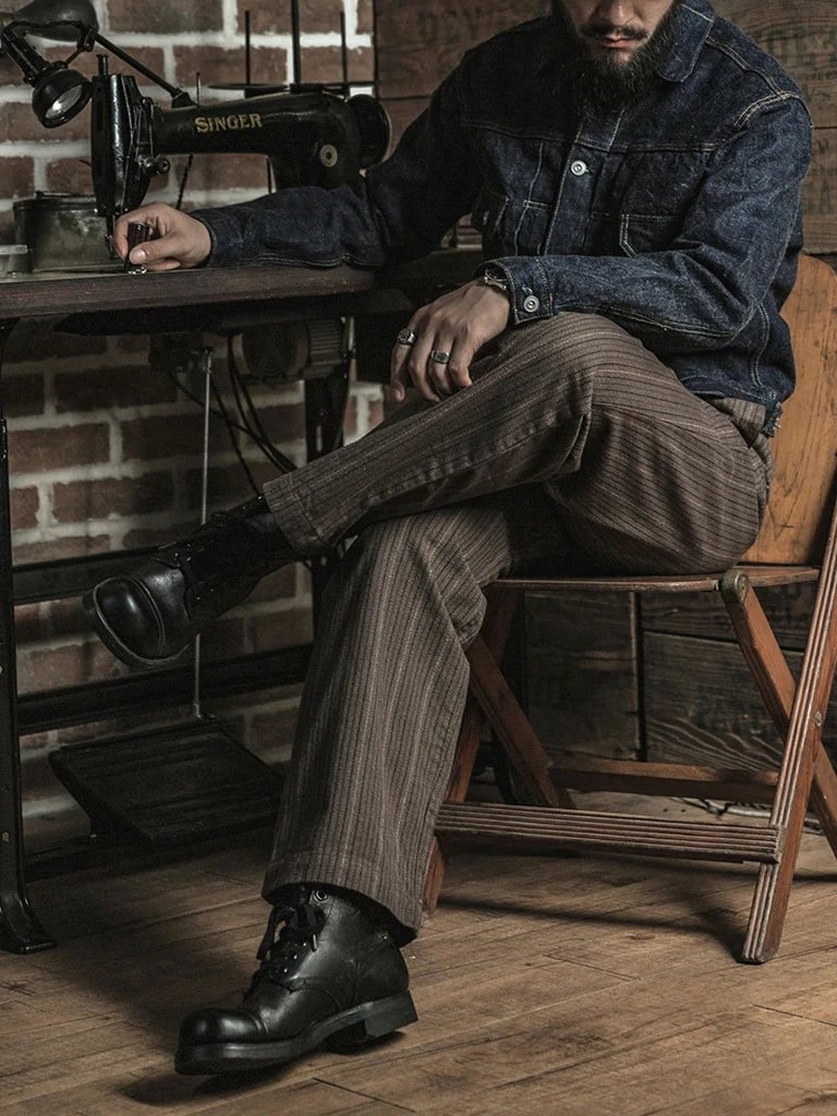 Bronson Lot 920 Old Time Stripe Pants BOTTOMS 7 Bronson Lot 920 Old Time Stripe Pants BOTTOMS