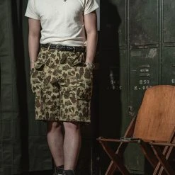 Bronson US Army M-43 Duck Hunter Camo Shorts Back In Stock