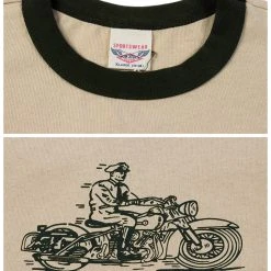 Non Stock Retro Rider Motorcycle T-Shirt TOPS 21 Non Stock Retro Rider Motorcycle T-Shirt TOPS