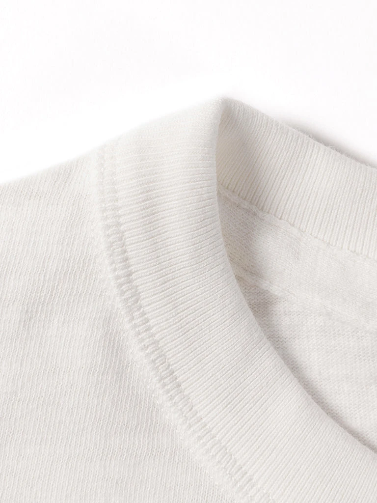 Non Stock 10.5 Oz US Cotton Tubular Gusset T-Shirt - White TOPS 13 Non Stock 10.5 Oz US Cotton Tubular Gusset T-Shirt - White TOPS