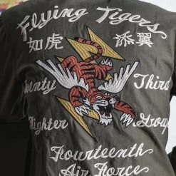 Non Stock USAAF 14th Air Force Flying Tigers Embroidery Jacket