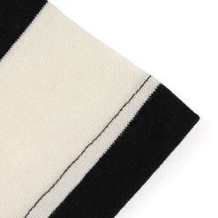 Non Stock Heavyweight Cotton Wide Striped T-Shirt - Black/White BEST SELLERS