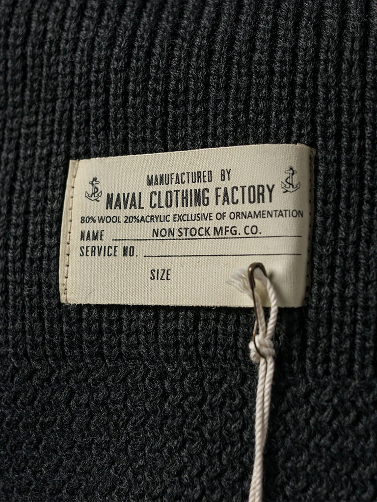 Non Stock USN Wool Scarf - Black 8 Non Stock USN Wool Scarf - Black