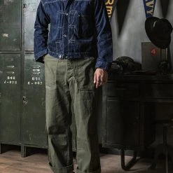 Bronson Lot 44806XX WWII Type 1 14 Oz Selvedge Denim Jacket OUTERWEAR