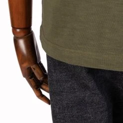 Non Stock 10.5 Oz US Cotton Tubular Gusset T-Shirt - Green 25 Non Stock 10.5 Oz US Cotton Tubular Gusset T-Shirt - Green