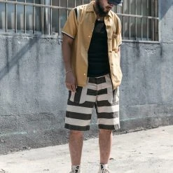 Non Stock Old Time Denim Stripe Newsboy Cap BEST SELLERS