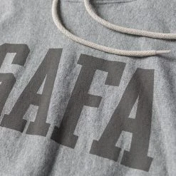 Non Stock TOPS 1970s USAFA 18 Oz Reverse Weave Hoodie - Gray