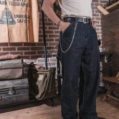 Bronson 1950s 12.5 Oz Selvedge Denim Carpenter Work Pants BOTTOMS