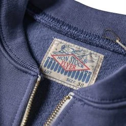 Non Stock 20.5 Oz Racing Half-Zip Sweatshirt - Bluish Violet TOPS 20 Non Stock 20.5 Oz Racing Half-Zip Sweatshirt - Bluish Violet TOPS