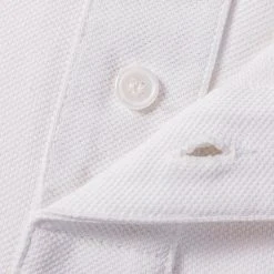 Non Stock 9.8 Oz Cotton Pique Baseball T-Shirt - White