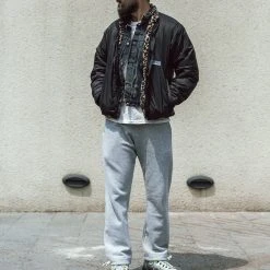 Non Stock 17.6 Oz Heavyweight Terry Sweatpants - Gray NEW ARRIVALS