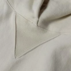 Bronson 21 Oz Military Academy Reverse Weave Hoodie - White TOPS