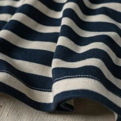 Bronson Breton Stripe T-Shirt - Navy/White