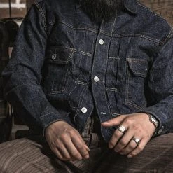 Bronson OUTERWEAR Lot 807XX 1954 Type 2 14.5 Oz Selvedge Denim Jacket